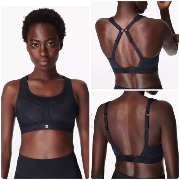 Sweaty Betty Other - Sweaty Betty Ultra Run Sports Bra in Black 32C